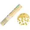 Image de Canon à confettis biodégradables - Or métallisé - 20 cm