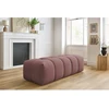 Image de Pouf MONT-BLANC tissu rose BOBOCHIC