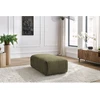 Image de Pouf petit JEANNE tissu texturé vert BOBOCHIC