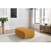 Image de Pouf petit JEANNE tissu velours jaune BOBOCHIC