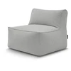 Image de Chauffeuse 1 place sans accoudoir pour canapé de jardin modulable RIVIERA gris clair BOBOCHIC