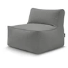 Image de Chauffeuse 1 place sans accoudoir pour canapé de jardin modulable RIVIERA gris foncé BOBOCHIC