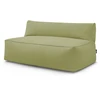 Image de Chauffeuse 2 places sans accoudoir pour canapé de jardin modulable RIVIERA vert BOBOCHIC
