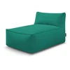 Image de Méridienne sans accoudoir pour canapé de jardin modulable RIVIERA bleu clair BOBOCHIC