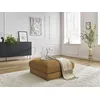 Image de Pouf LEONARD velours côtelé jaune BOBOCHIC