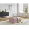 Image de Pouf LEONARD velours côtelé violet BOBOCHIC