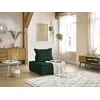 Image de Chauffeuse 1 place sans accoudoirs ELISA vert BOBOCHIC 1 places