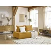 Image de Chauffeuse 2 places sans accoudoirs ELISA jaune BOBOCHIC 2 places