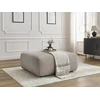 Image de Pouf LUCIEN gros côtelé doux taupe BOBOCHIC