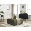 Image de Pouf ARSENE tissu velours vert BOBOCHIC