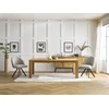Image de Table à manger extensible SALOMEE chêne massif 180 à 270 cm BOBOCHIC