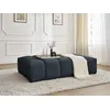Image de Pouf EVEREST tissu texturé bleu foncé BOBOCHIC