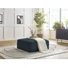 Image de Pouf LEOPOLD velours côtelé bleu foncé BOBOCHIC
