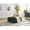 Image de Pouf LEOPOLD velours côtelé vert foncé BOBOCHIC