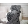 Image de Plaid XXL 220 x 240 cm OSLO gris foncé BOBOCHIC