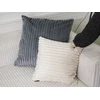 Image de Coussin 45 x 45 cm OSLO beige 45x45 BOBOCHIC