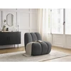 Image de Fauteuil JANISSAIRE gris foncé BOBOCHIC