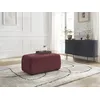 Image de Pouf ATILLA tissu chiné rouge BOBOCHIC