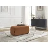 Image de Pouf ATILLA tissu chiné orange BOBOCHIC