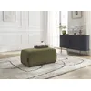 Image de Pouf ATILLA tissu texturé vert BOBOCHIC