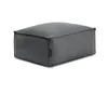 Image de Pouf avec bâche de protection pour canapé de jardin modulable BIARRITZ noir BOBOCHIC