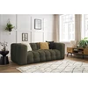 Image de Canapé droit fixe 3 places CLOUD vert BOBOCHIC