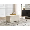 Image de Pouf ATILLA velours côtelé beige BOBOCHIC