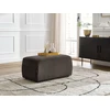 Image de Pouf ATILLA velours côtelé taupe BOBOCHIC