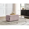 Image de Pouf ATILLA velours côtelé violet BOBOCHIC
