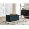 Image de Pouf ATILLA velours côtelé bleu foncé BOBOCHIC