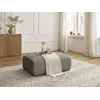 Image de Pouf SIDONIE tissu chiné taupe BOBOCHIC