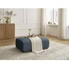 Image de Pouf SIDONIE tissu chiné bleu foncé BOBOCHIC