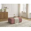 Image de Pouf SIDONIE velours côtelé rose BOBOCHIC