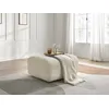 Image de Pouf TALIA tissu bouclette beige BOBOCHIC