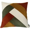 Image de Coussin patchwork réversible LARA terracotta 45x45 BOBOCHIC