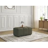 Image de Pouf ROXELANE tissu bouclette vert BOBOCHIC