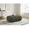 Image de Pouf FUJI tissu bouclette vert BOBOCHIC