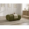Image de Pouf IVANE tissu texturé jaune BOBOCHIC