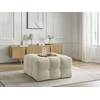 Image de Pouf CLOUD tissu bouclette beige BOBOCHIC