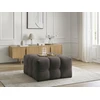 Image de Pouf CLOUD tissu bouclette marron BOBOCHIC