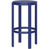 Image de NOO. MA - Tabouret haut Doon - Bleu - Acier - Designer noo. ma team