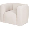 Image de NOO. MA - Fauteuil rembourré Flom - Beige - Mousse ouate - Designer noo. ma team