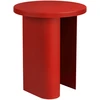 Image de NOO. MA - Table d'appoint Sato - Rouge - Acier - Designer noo. ma team