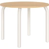 Image de NOO. MA - Table ronde Meko - Bois naturel - Placage chêne - Designer noo. ma team