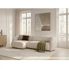 Image de Canapé d'angle convertible avance-recule électrique HALO tissu lisse beige angle gauche BOBOCHIC 4 places