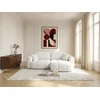 Image de Canapé d'angle réversible MADISON tissu texturé blanc réversible BOBOCHIC 3 places