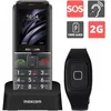 Image de Téléphone Portable senior - MAXCOM - MM735 - Bracelet SOS - Écran 22 - Batterie 1400 mAh en occasion ou reconditionné