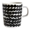 Image de Marimekko - Mug Tasses & mugs - Noir - Porcelaine émaillée - Designer Sami Ruotsalainen