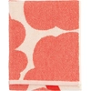 Image de Marimekko - Serviette de toilette Unikko - Orange - Coton éponge - Designer Maija Isola