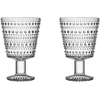 Image de Iittala - Verre à vin Kastehelmi - Transparent - Verre pressé - Designer Oiva Toikka